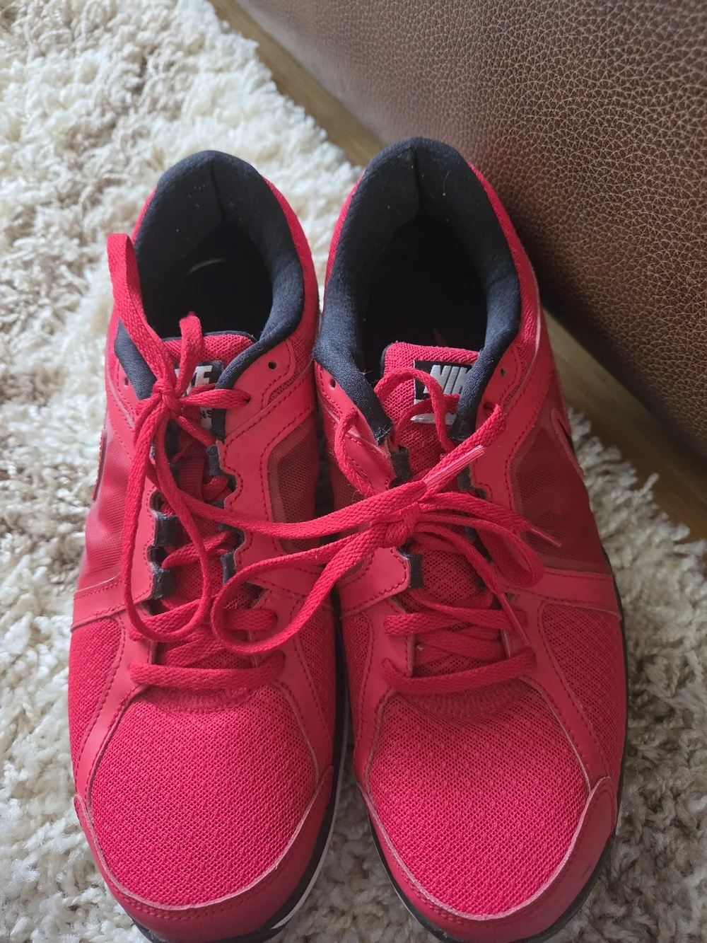 Nike Men's Athletic Running Shoes in Red